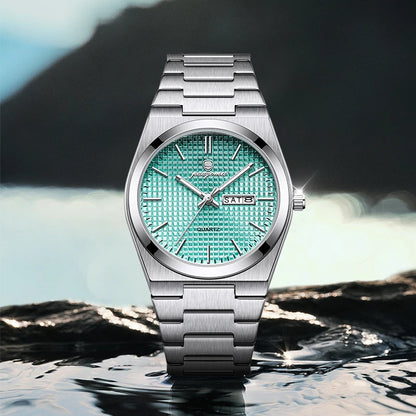 Customized Watch PAAZOMU Luxury Men Clock Fashion Luminous Waterproof Chronograph Date Watch For Man Quartz Men's Watches Reloj