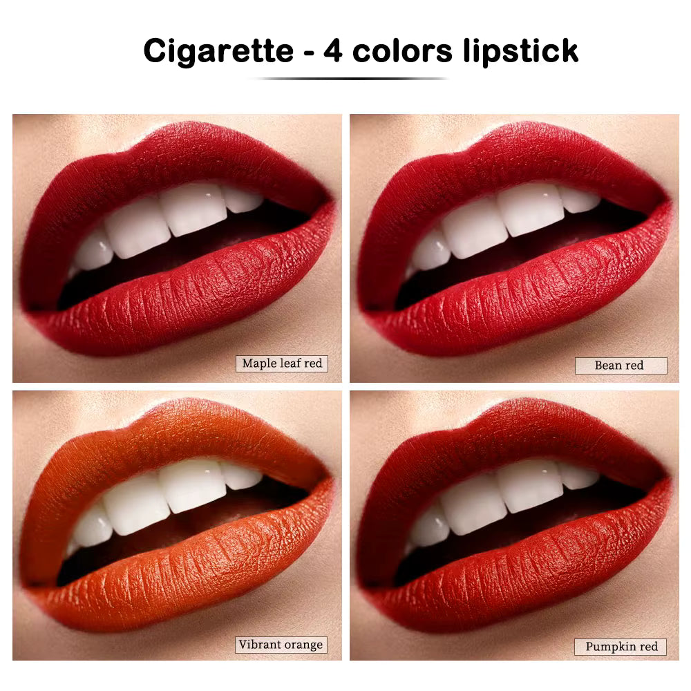 Long-Lasting Waterproof Matte Lipstick Set